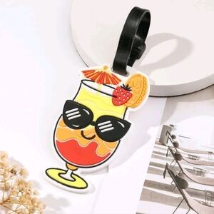 🆕️🧳🍹TROPICAL COCKTAIL LUGGAGE TAG🍹🧳